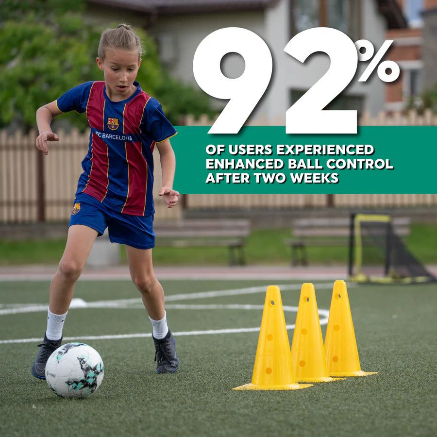 Football Pro Training Mat Non-Slip, 2x2m Space for Skill Improvement and Home Training | ventumra