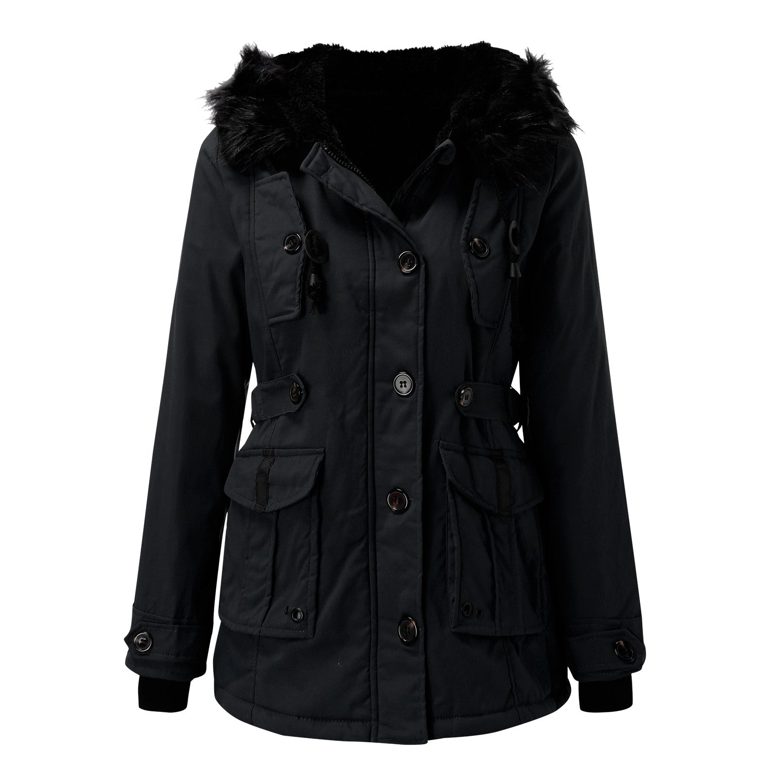 Women's Cozy Cotton Winter Parka | ventumra