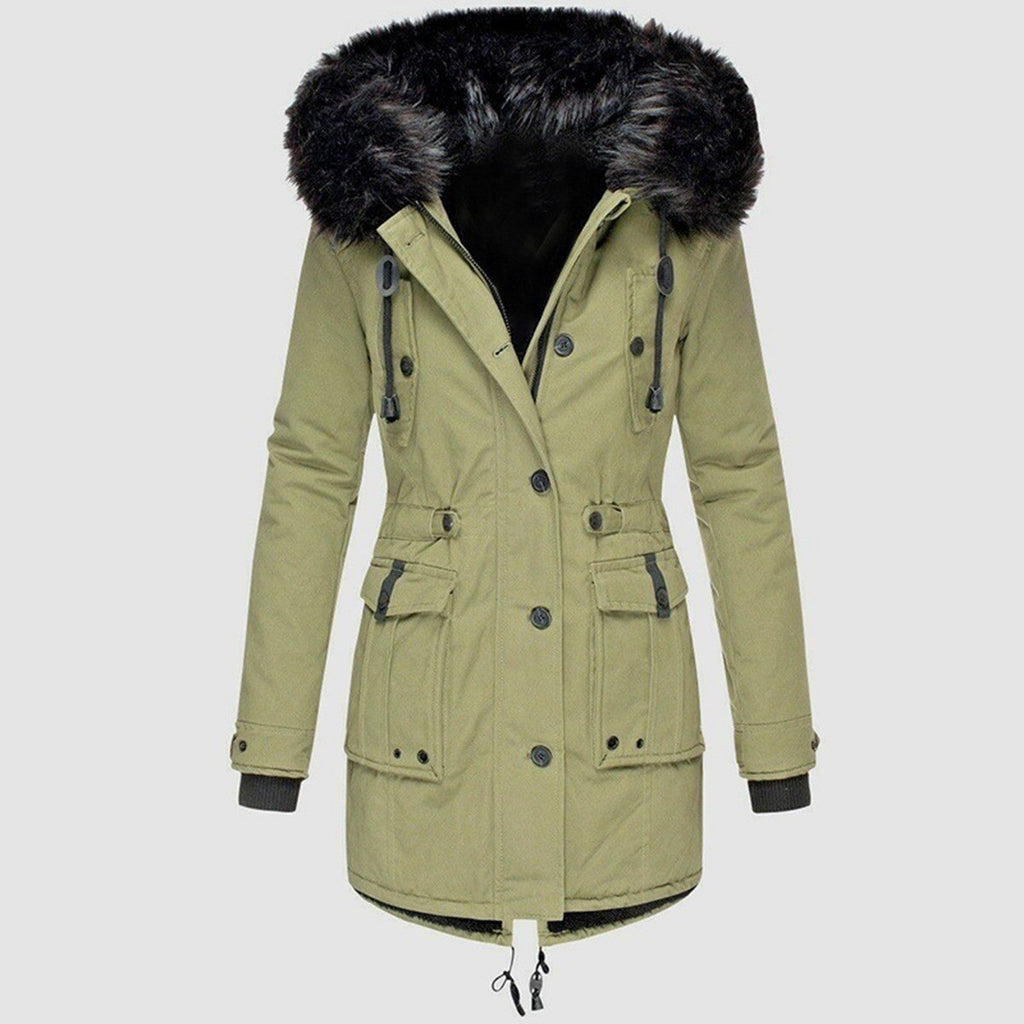 Women's Cozy Cotton Winter Parka | ventumra