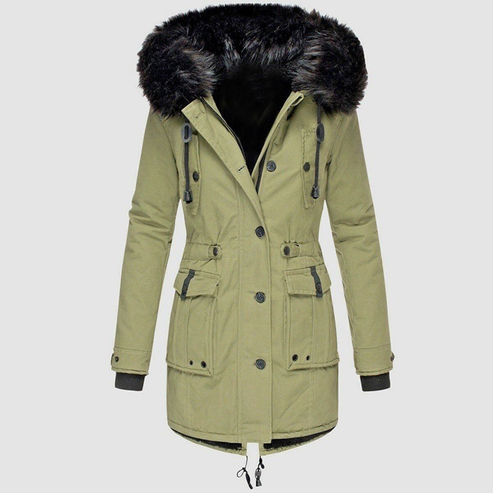 Women's Cozy Cotton Winter Parka | ventumra