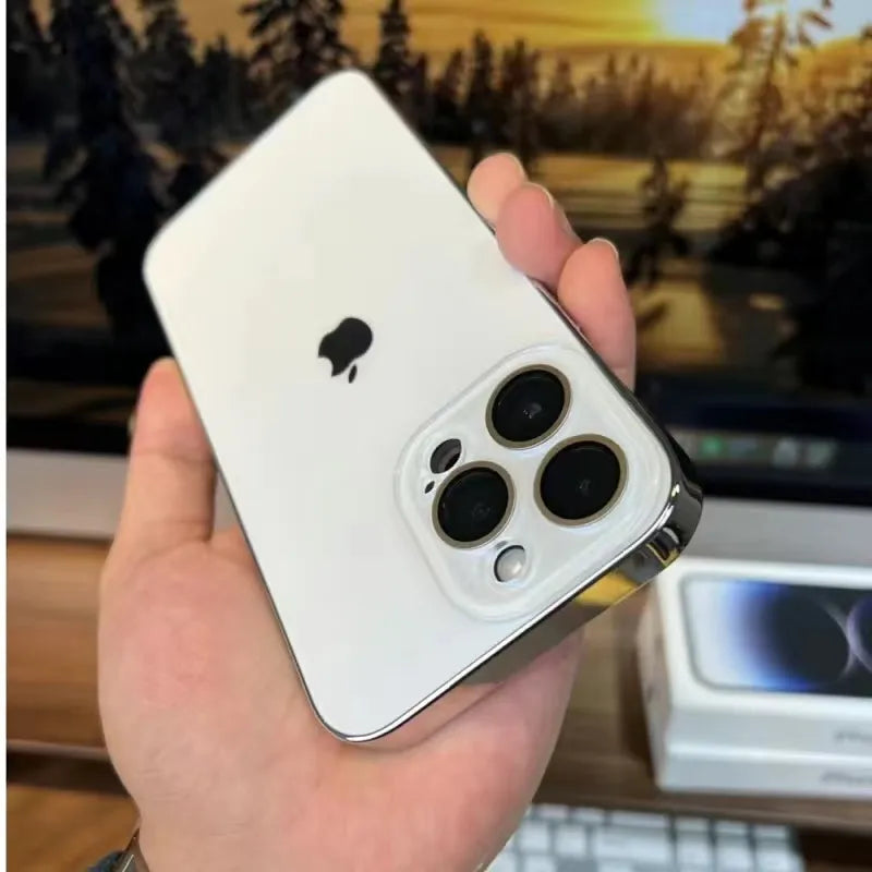 Matte Acrylic & Tempered Glass iPhone Case | ventumra