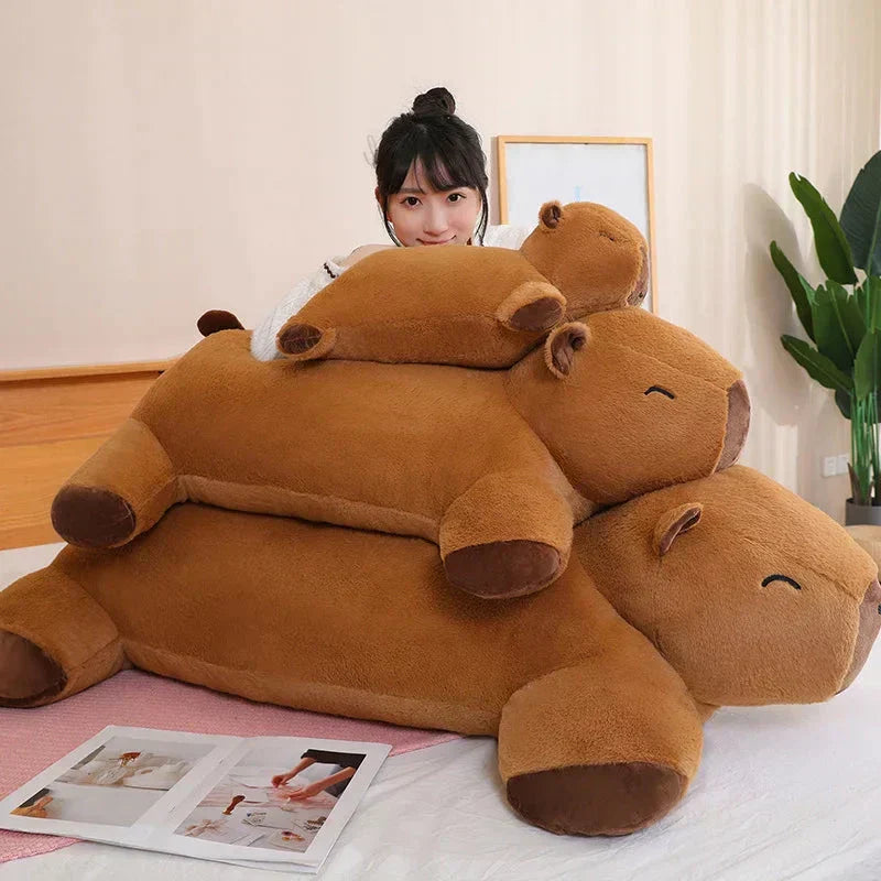 Giant Capybara Snuggle Buddy Plushies | ventumra