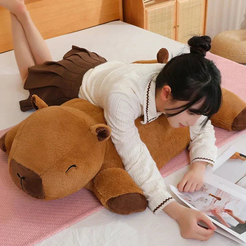 Giant Capybara Snuggle Buddy Plushies | ventumra