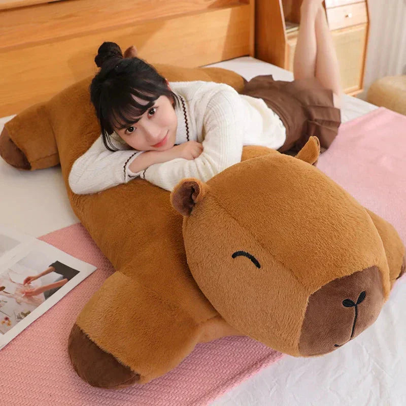 Giant Capybara Snuggle Buddy Plushies | ventumra