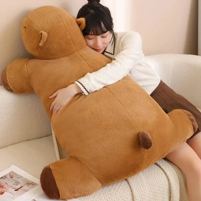 Giant Capybara Snuggle Buddy Plushies | ventumra