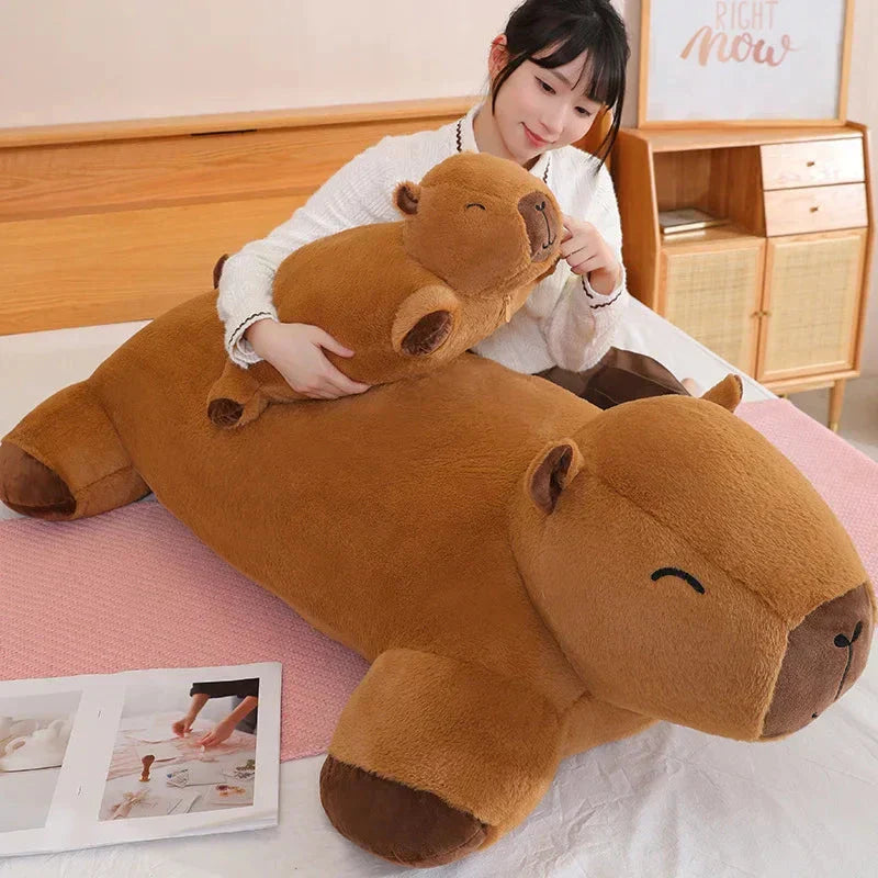 Giant Capybara Snuggle Buddy Plushies | ventumra
