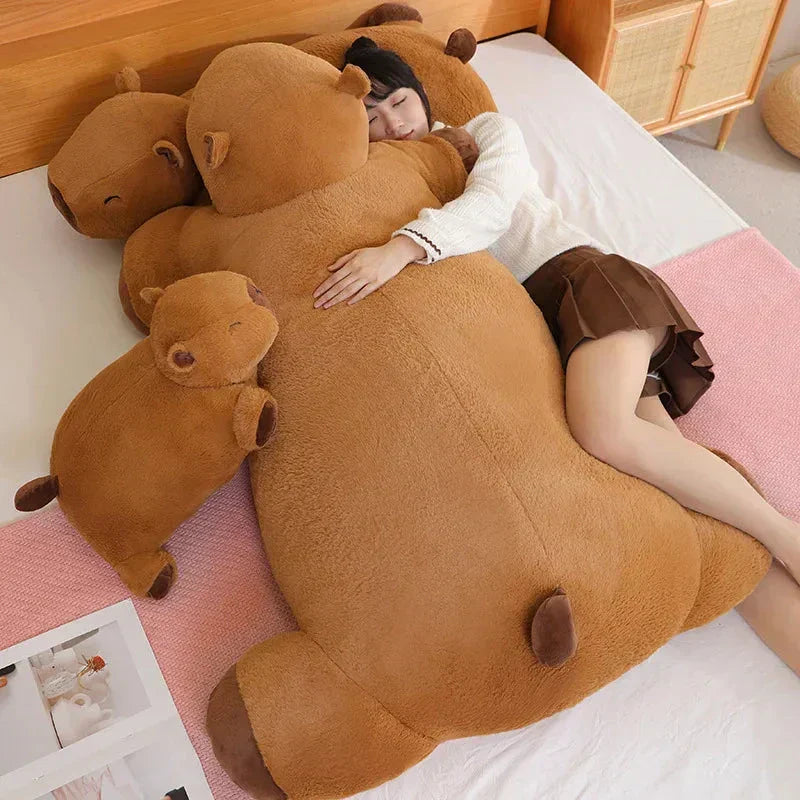 Giant Capybara Snuggle Buddy Plushies | ventumra