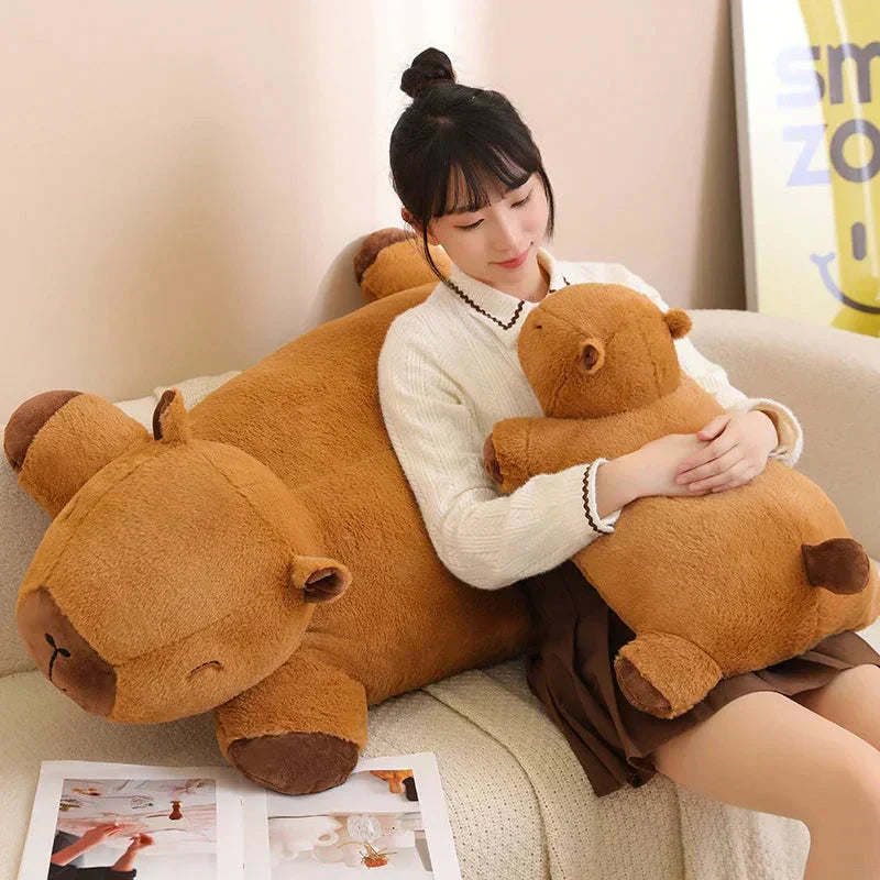 Giant Capybara Snuggle Buddy Plushies | ventumra