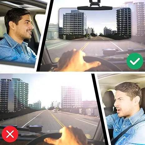 Glare Light Blocker – Glare Reduction with Day and Night Filter for Clear Vision | ventumra