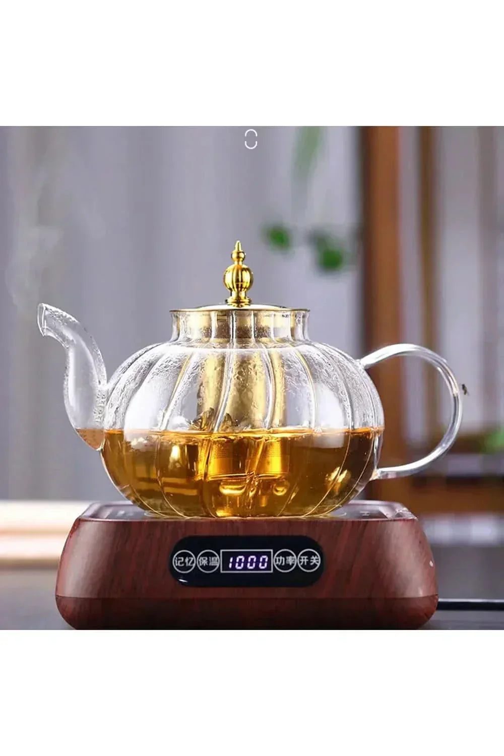 Glass Tea Pot with Infuser for Loose Leaf Brewing | ventumra