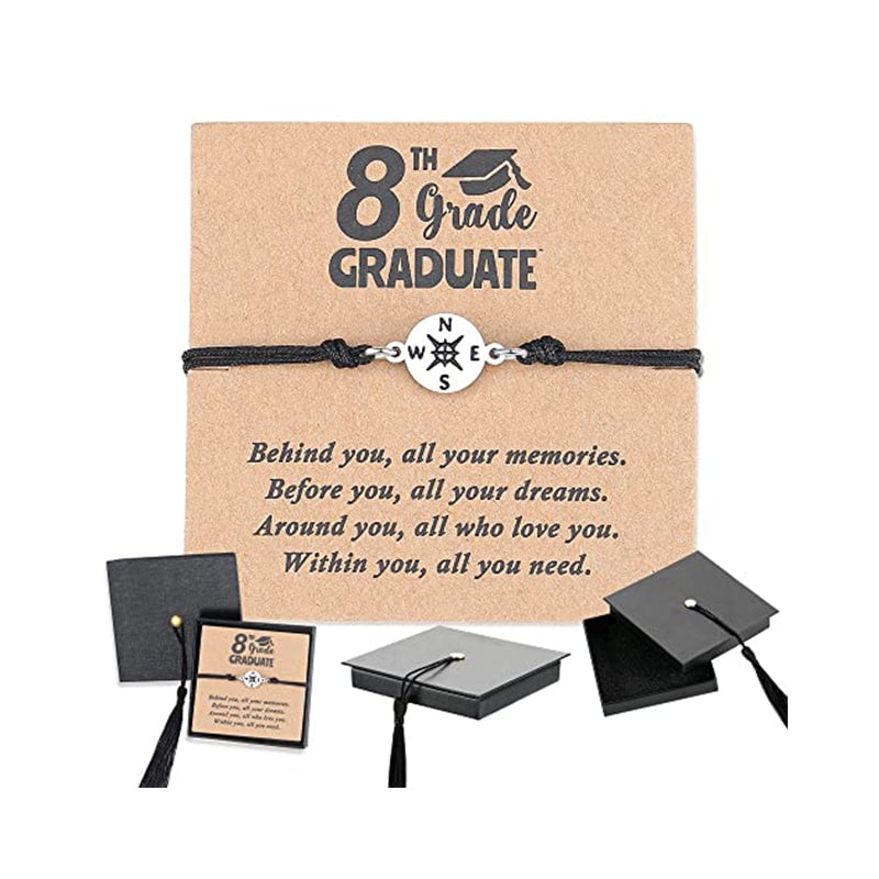 Graduation Compass Charm Bracelet | ventumra