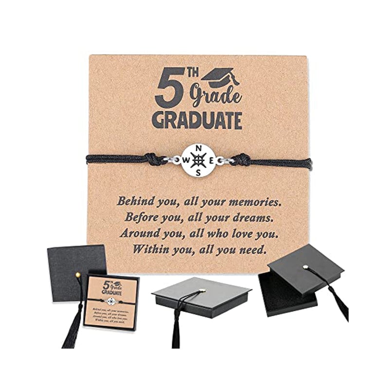 Graduation Compass Charm Bracelet | ventumra