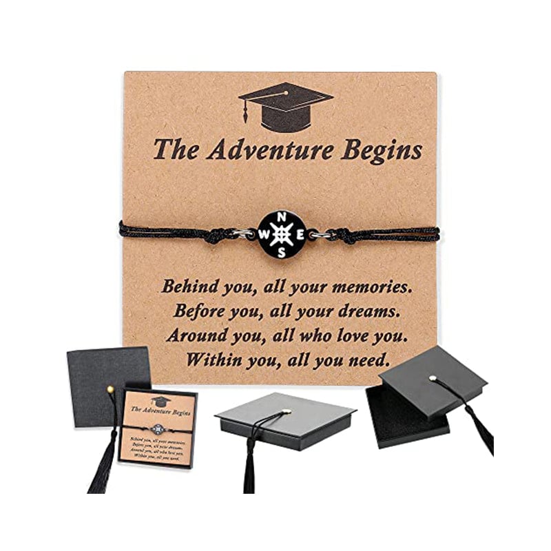 Graduation Compass Charm Bracelet | ventumra