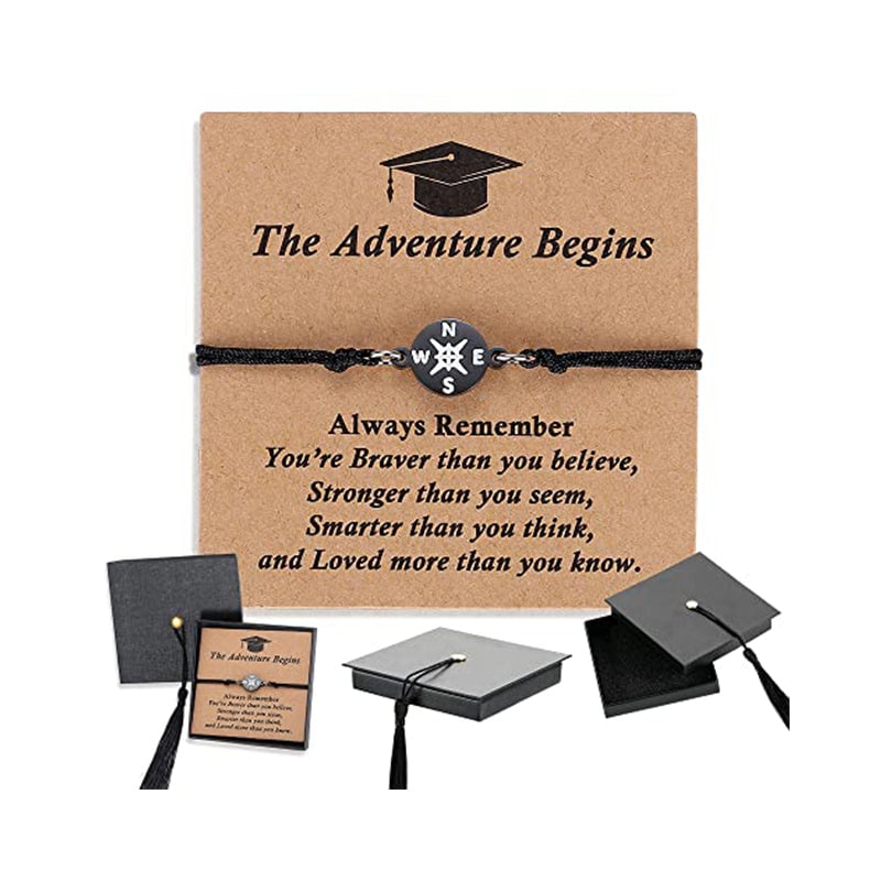 Graduation Compass Charm Bracelet | ventumra