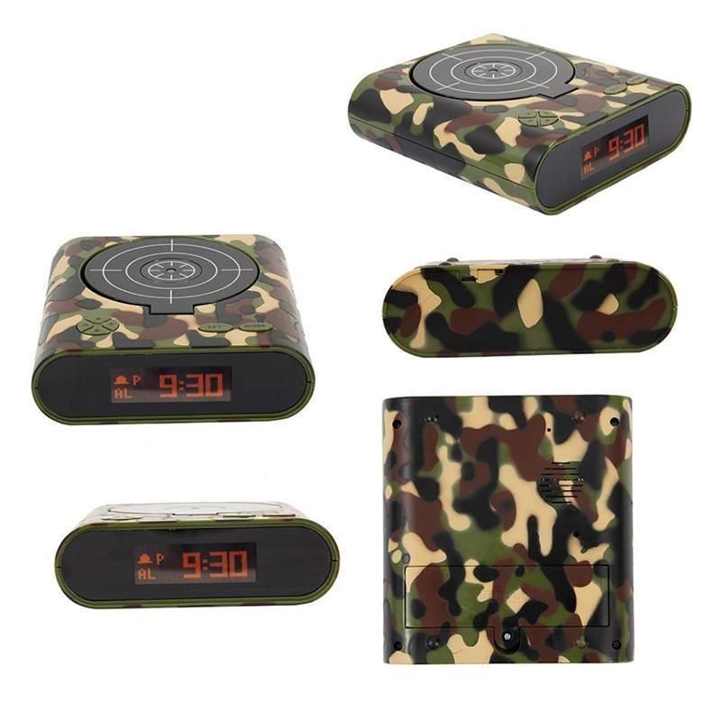Gun Target Shoot Alarm Clock | ventumra