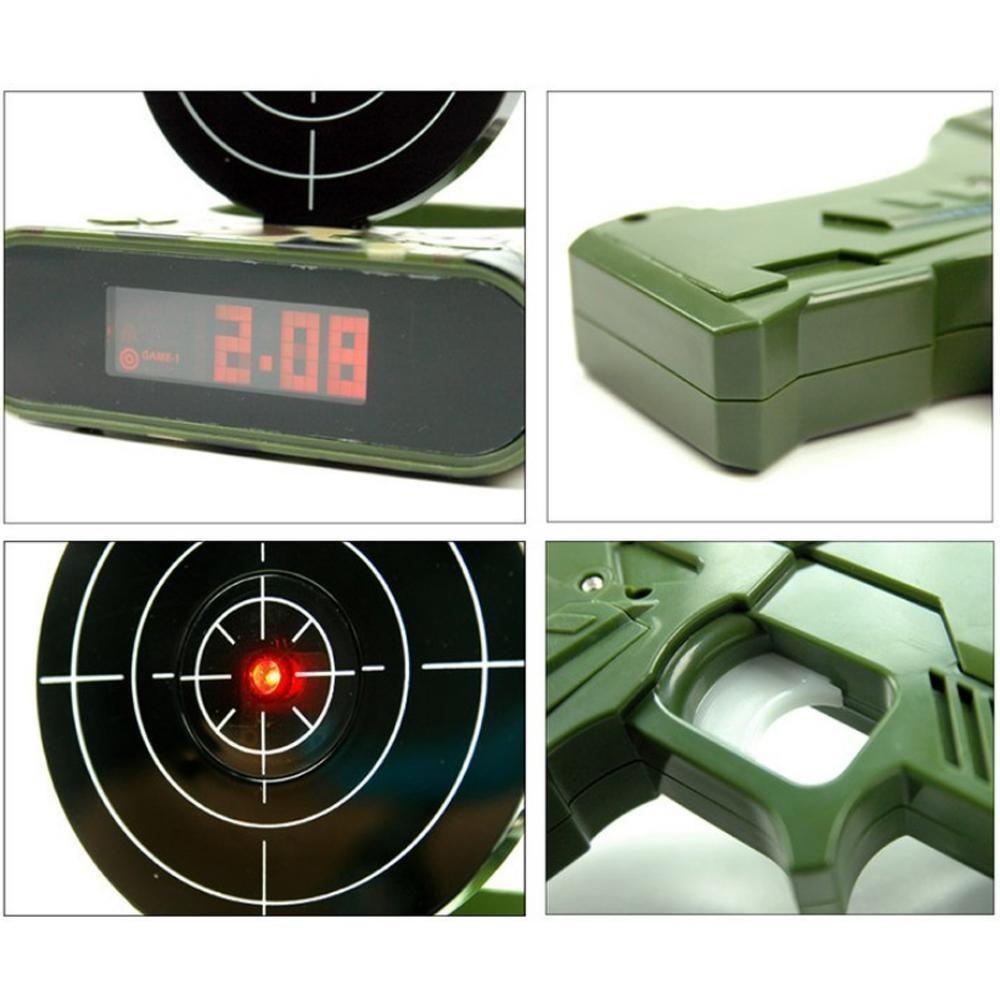 Gun Target Shoot Alarm Clock | ventumra
