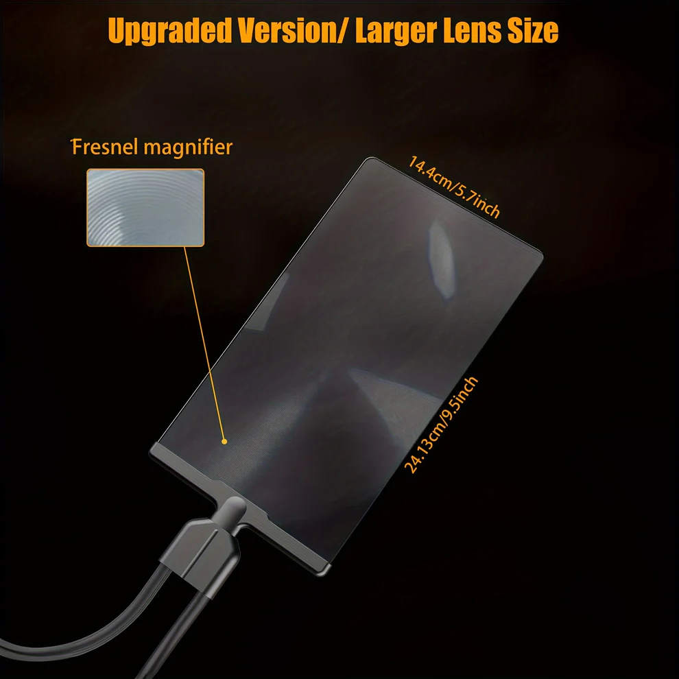 Hands-Free Magnifying Glass With Flexible Neck For Easy Reading | ventumra