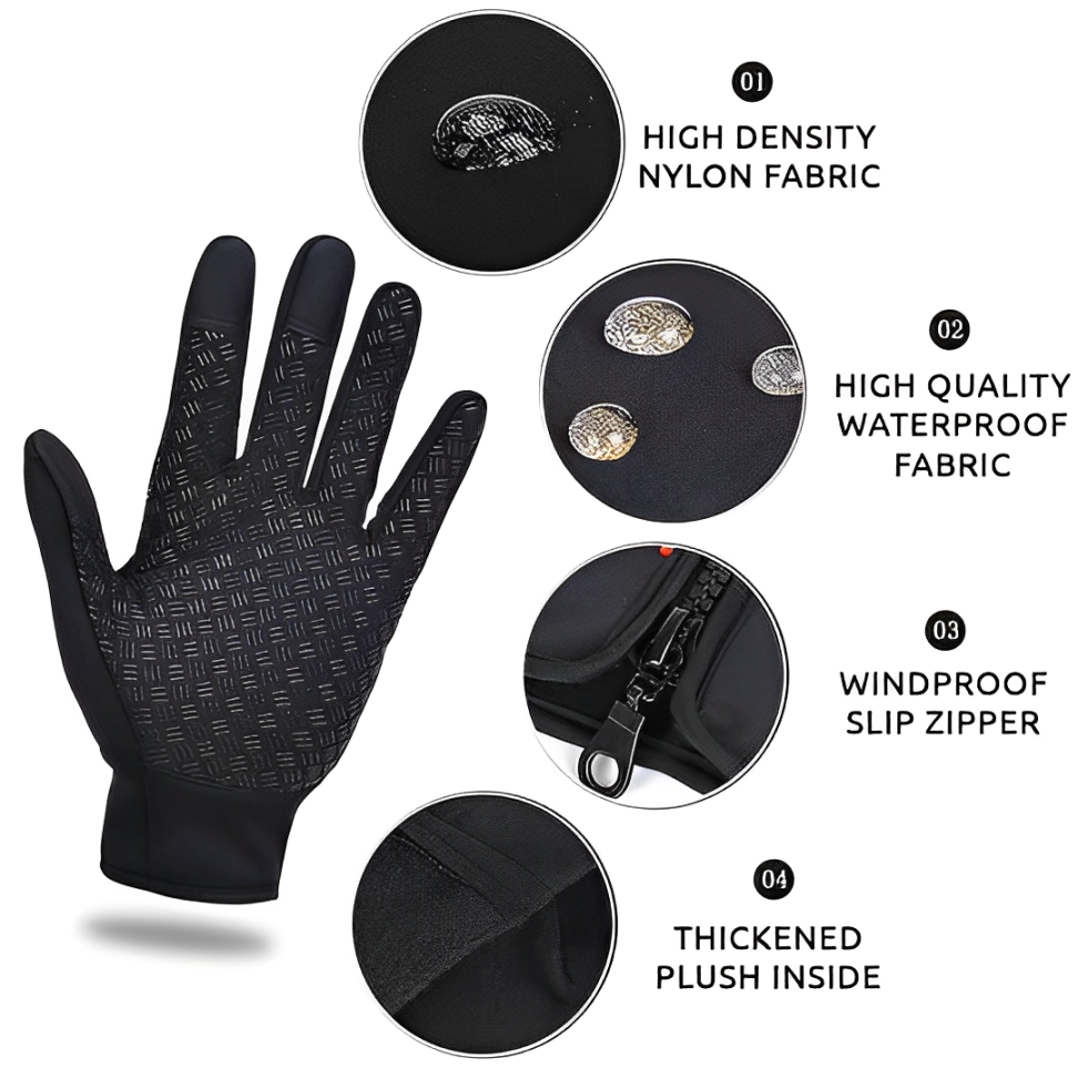 Heated Gloves Electric Heating Cycling Gloves Ski Gloves for Adults | ventumra