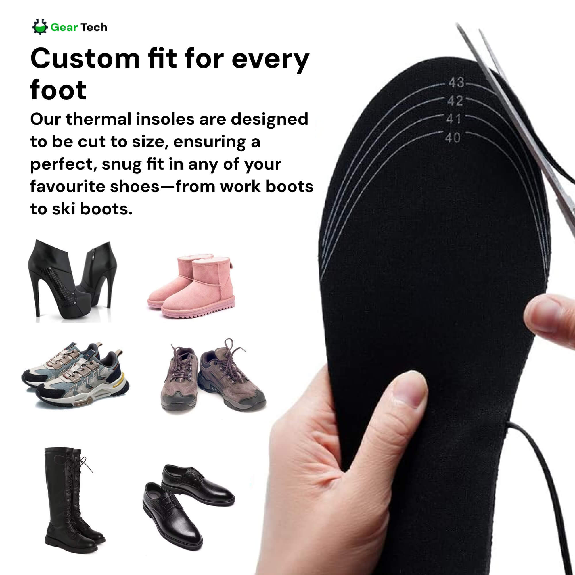 heated insoles UK – Best thermal shoe inserts for boots, work shoes, and daily winter comfort | ventumra