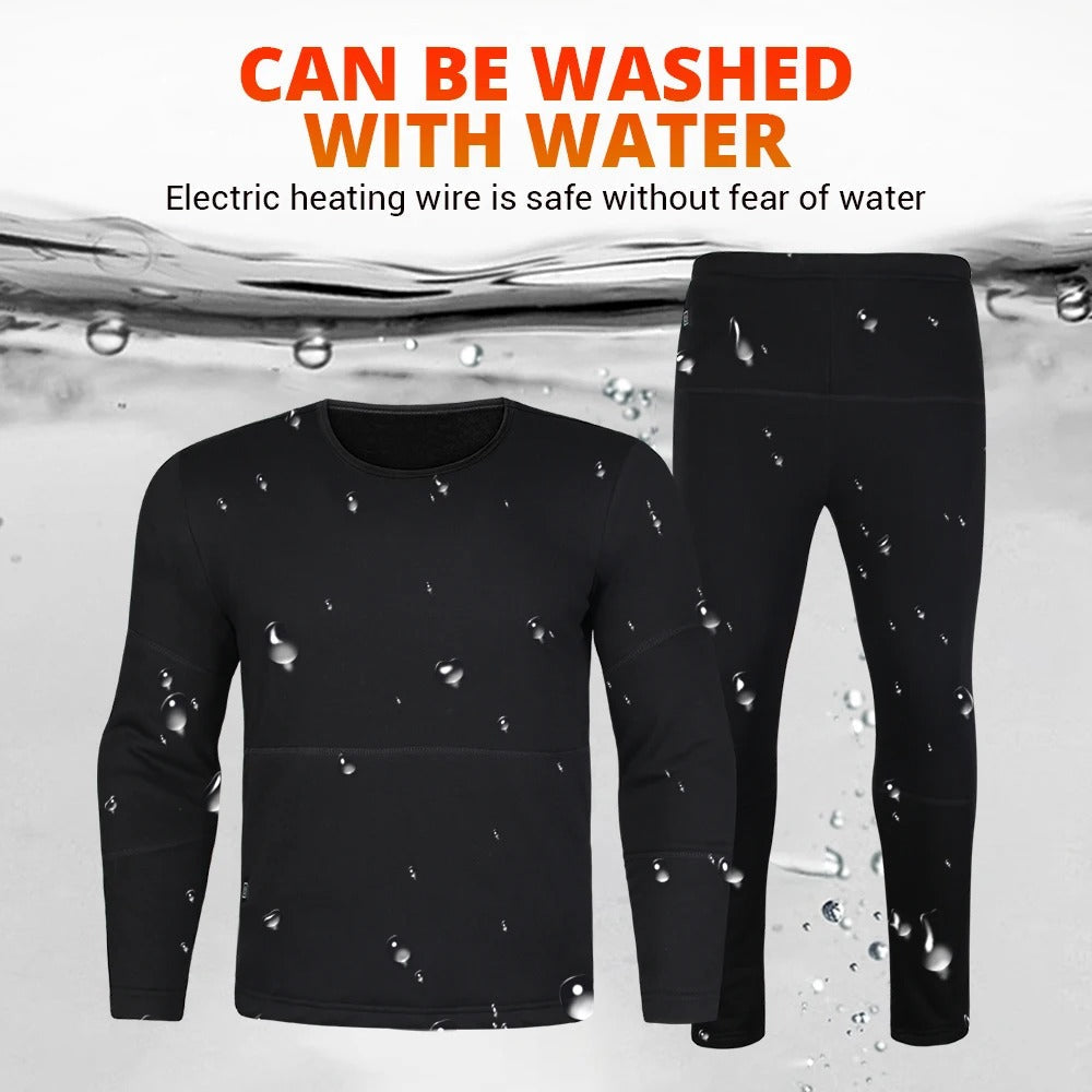 Heating Underwear Rechargeable Thermal Base Layer Unisex | ventumra