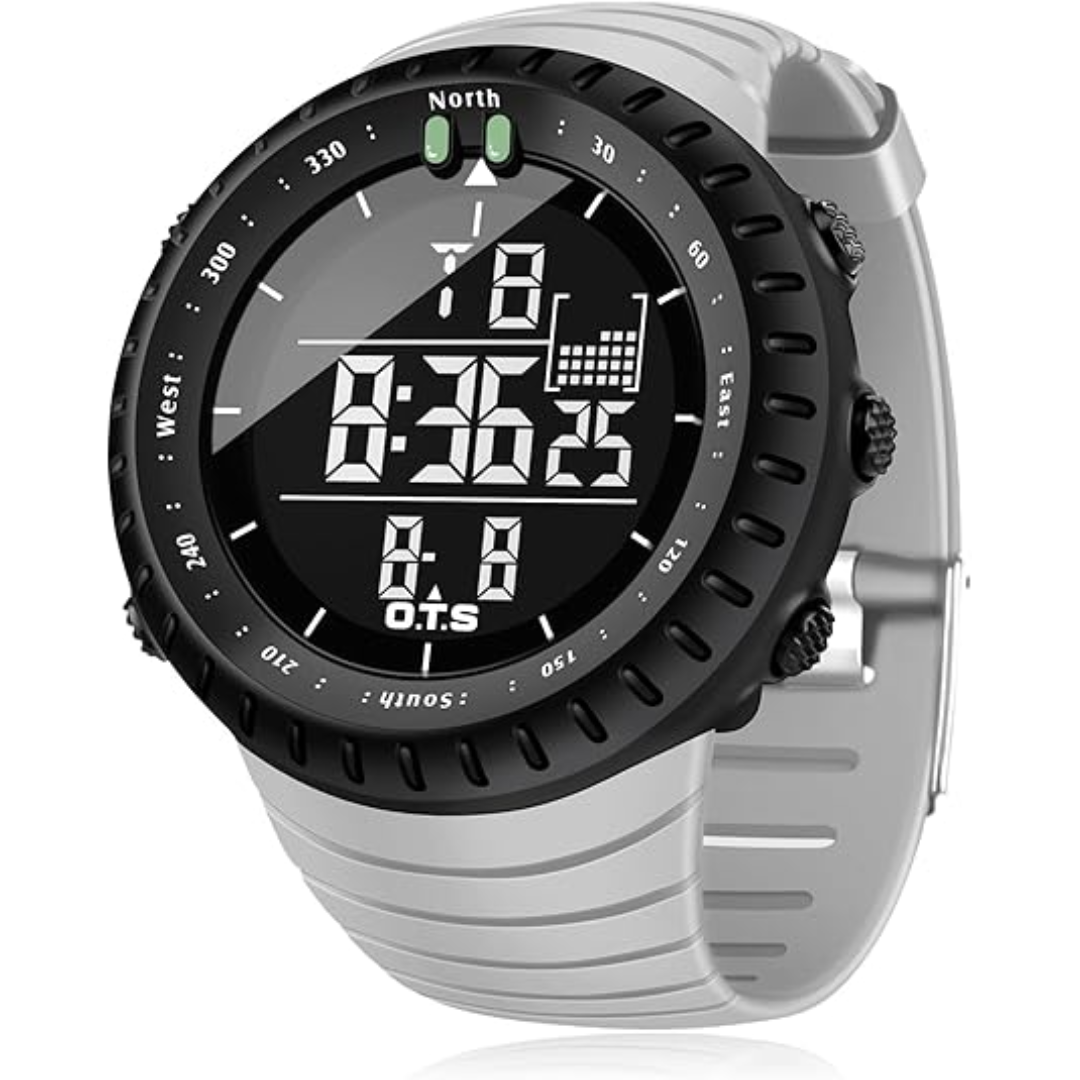 Henry Waterproof Men’s Digital Sports Watch – Shockproof, Tactical & LED Backlit Outdoor Timepiece | ventumra