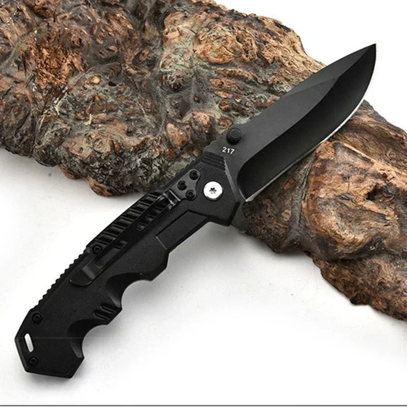High Hardness Tactical Survival Knife - Outdoor Self-Defense EDC Tool for Camping & Hunting | ventumra
