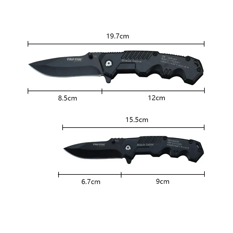 High Hardness Tactical Survival Knife - Outdoor Self-Defense EDC Tool for Camping & Hunting | ventumra