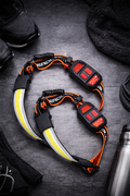 Hopedone Rechargeable Headlamp 1000 Lumens, 230° Wide Angle, Waterproof, 2-Pack, Orange | ventumra