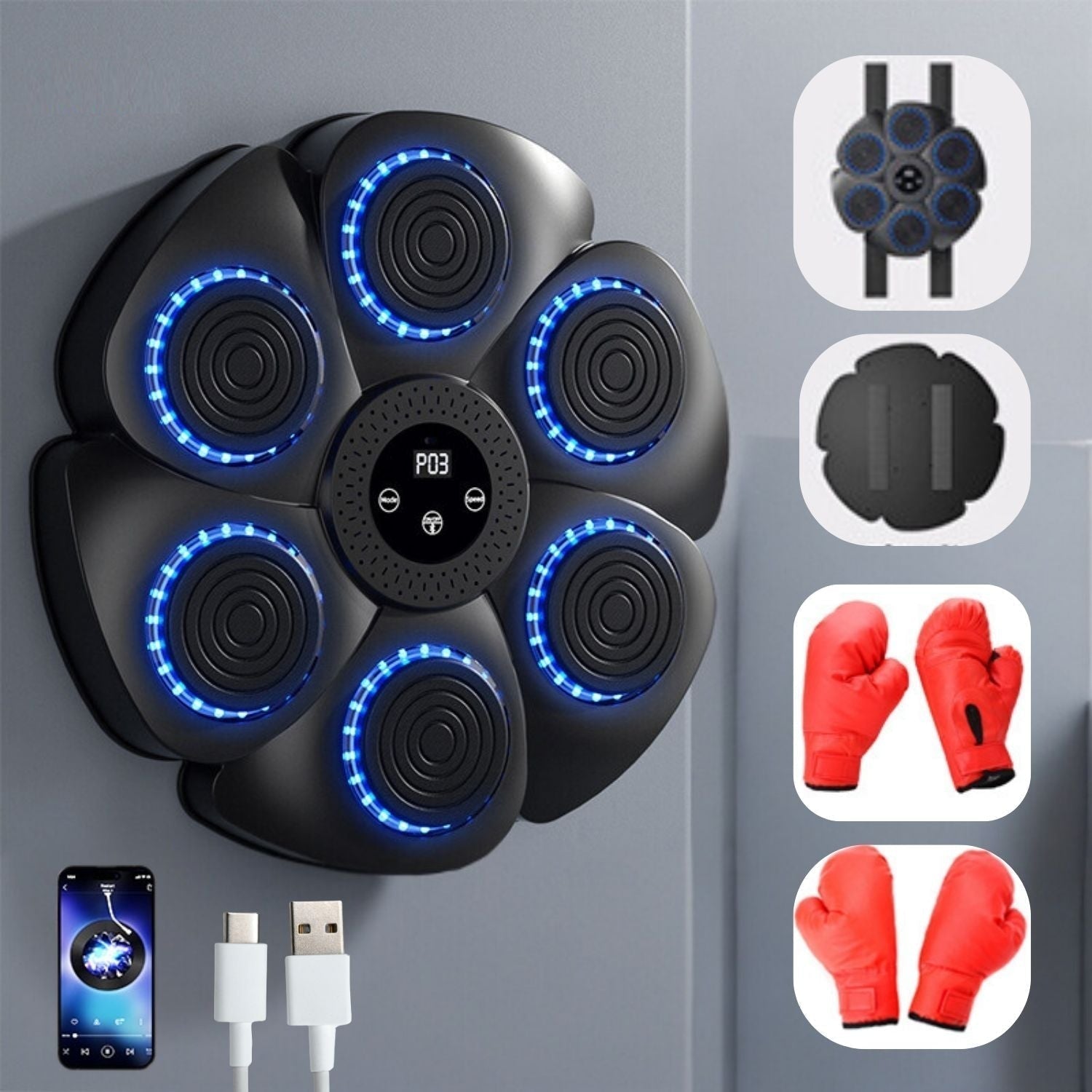Interactive Smart Boxing Machine - PunchTech | ventumra