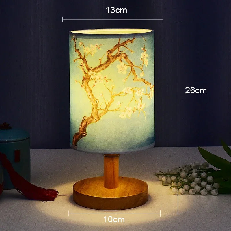 Japanese Lamp - Rose Lamp - Dimmable - Night Lamp | ventumra