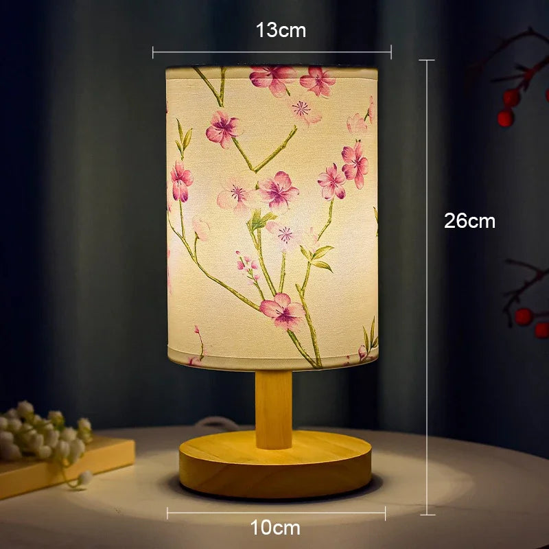 Japanese Lamp - Rose Lamp - Dimmable - Night Lamp | ventumra