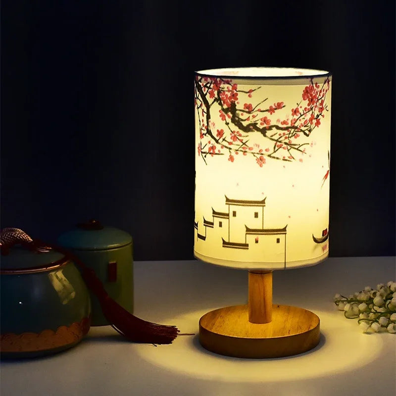 Japanese Lamp - Rose Lamp - Dimmable - Night Lamp | ventumra