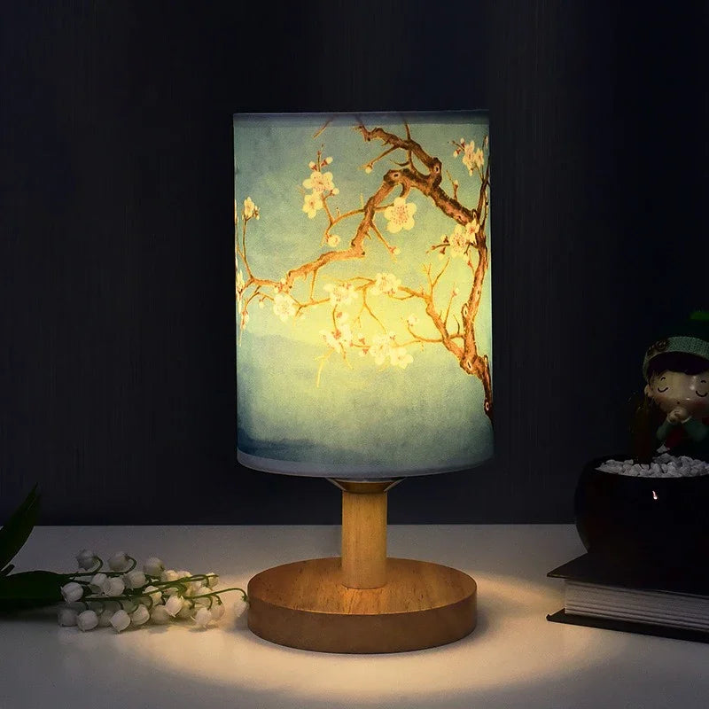 Japanese Lamp - Rose Lamp - Dimmable - Night Lamp | ventumra