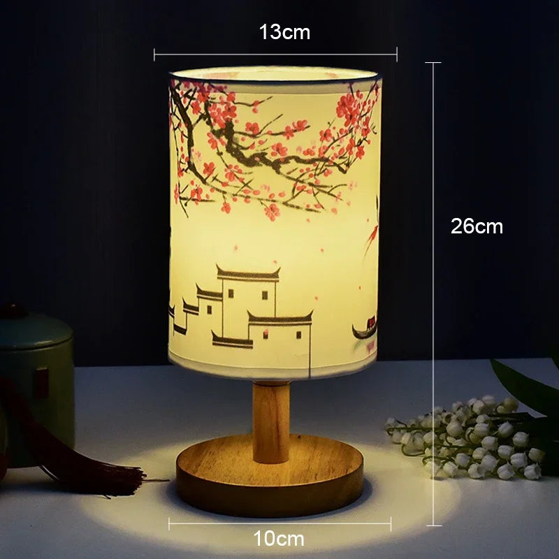 Japanese Lamp - Rose Lamp - Dimmable - Night Lamp | ventumra