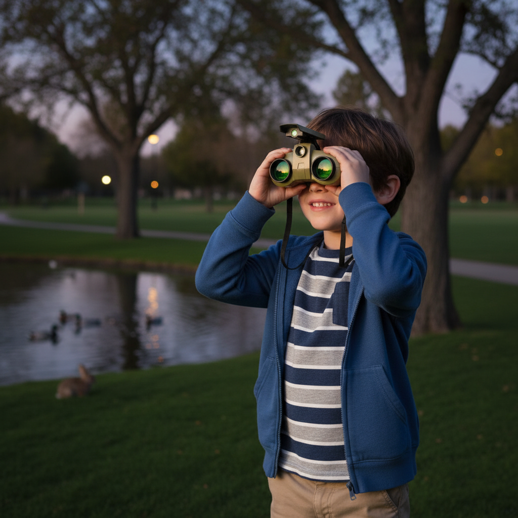 Kids Binoculars with Night Vision Adventure Toy | ventumra