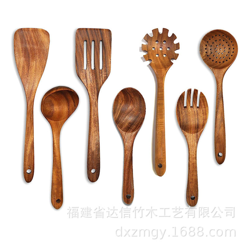 Kitchen Set Made of Natural Teak Wood | ventumra