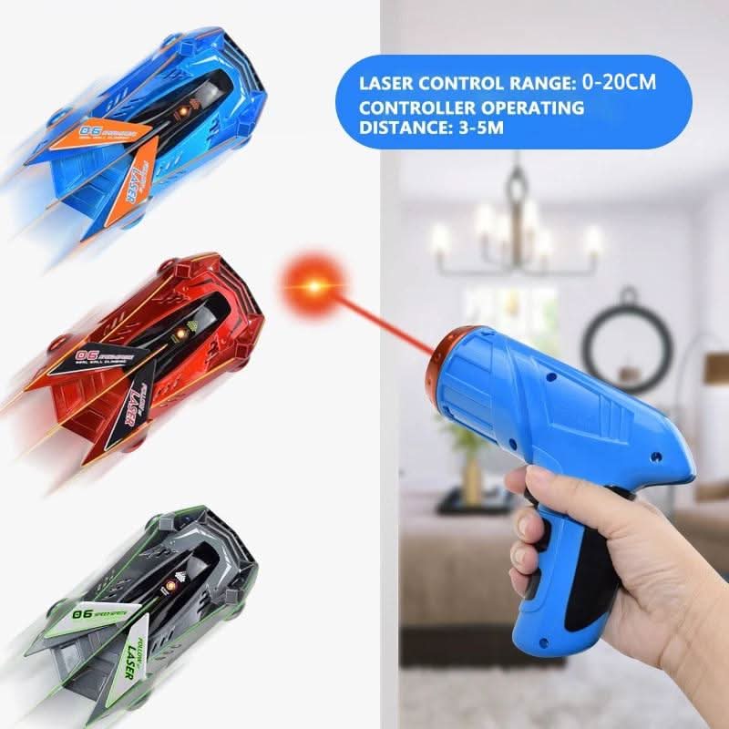 Laser-controlled Wall Climbing RC Car for Kids | ventumra