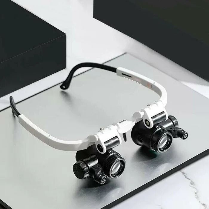 LED Glasses Magnifying Glass 8x 15x 23x | ventumra