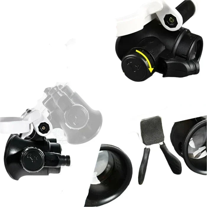 LED Glasses Magnifying Glass 8x 15x 23x | ventumra