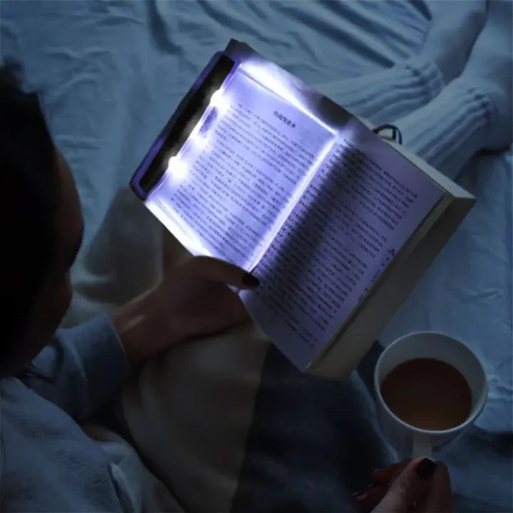 LED Reading Lamp Flat Panel – Night Light with 2 Brightness Levels & Eye Protection | ventumra