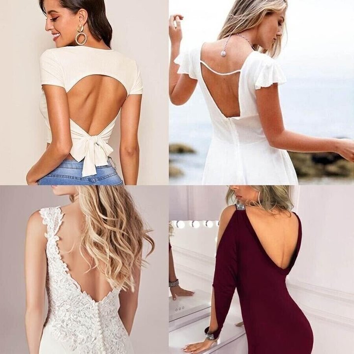 Backless Lace Bralette with Wireless Lift | ventumra