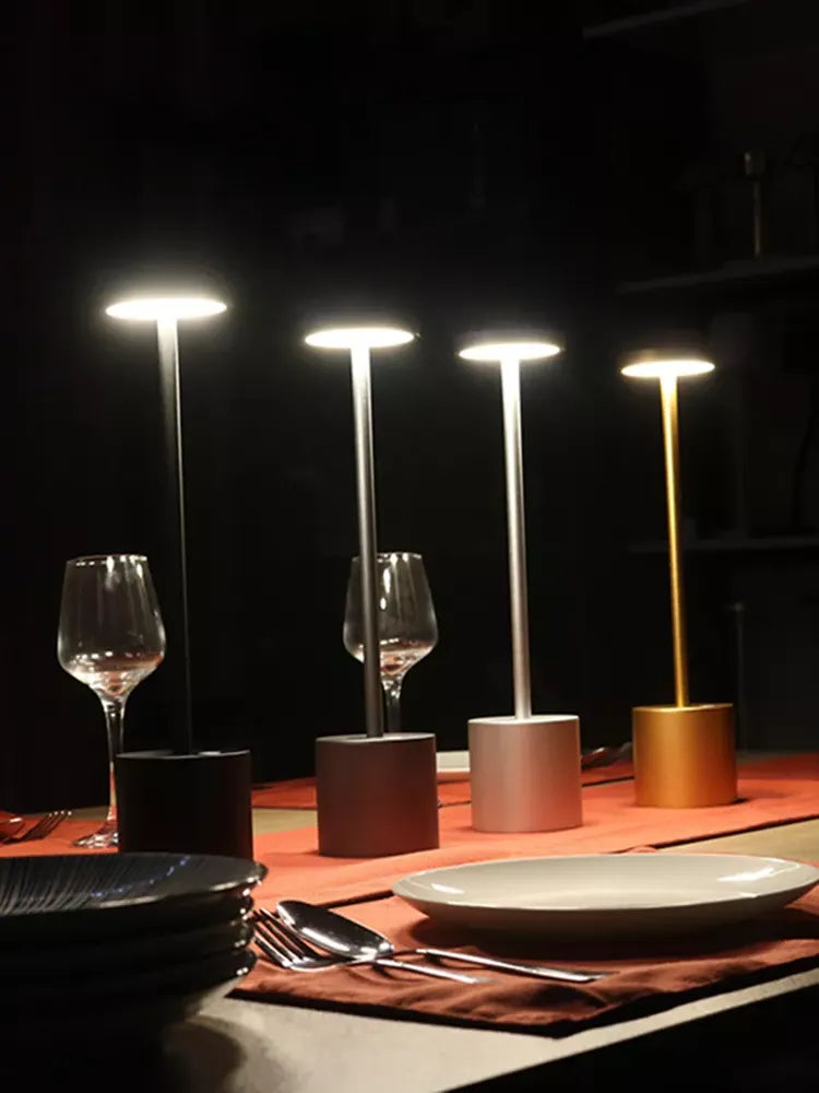 Cordless LED Lamp Dimmable, Rechargeable Modern Accent Light | ventumra