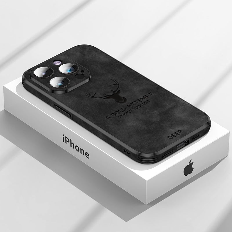 LUXIGUARD LEATHER – Luxury iPhone Case with Shock Protection | ventumra