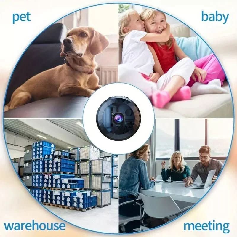 Magnetic Mini WiFi Camera 1080P HD for Discreet Monitoring | ventumra