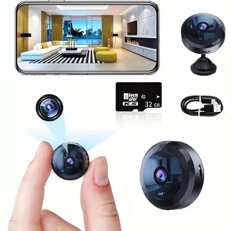 Magnetic Mini WiFi Camera 1080P HD for Discreet Monitoring | ventumra