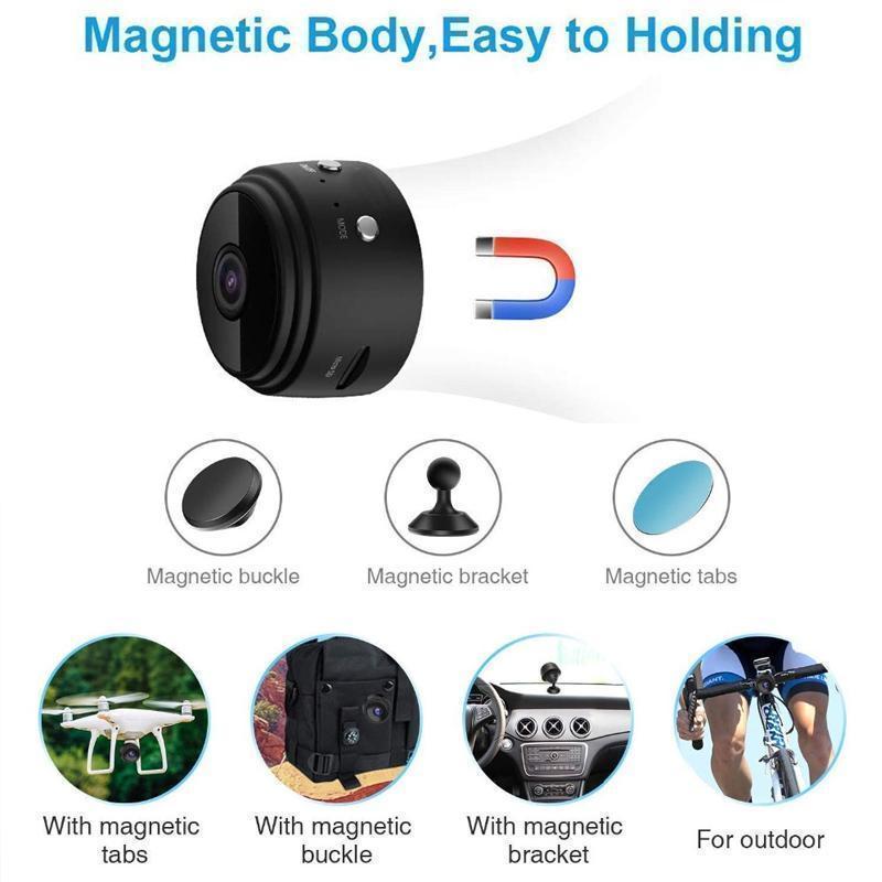 Magnetic WiFi Mini Camera | ventumra