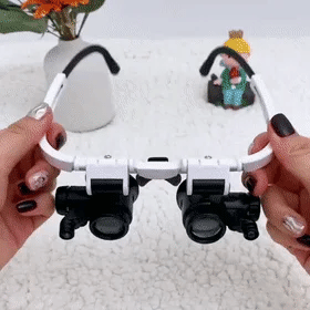 Magnifying Glass with 8x, 15x, and 23x magnification for detailed viewing and precision work | ventumra