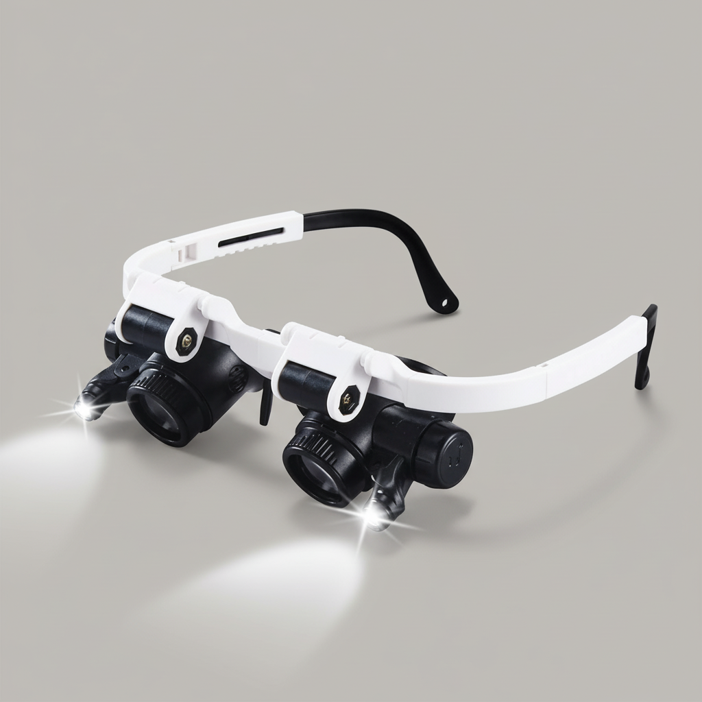 Magnifying Headband with LEDs (8x-23x) | ventumra