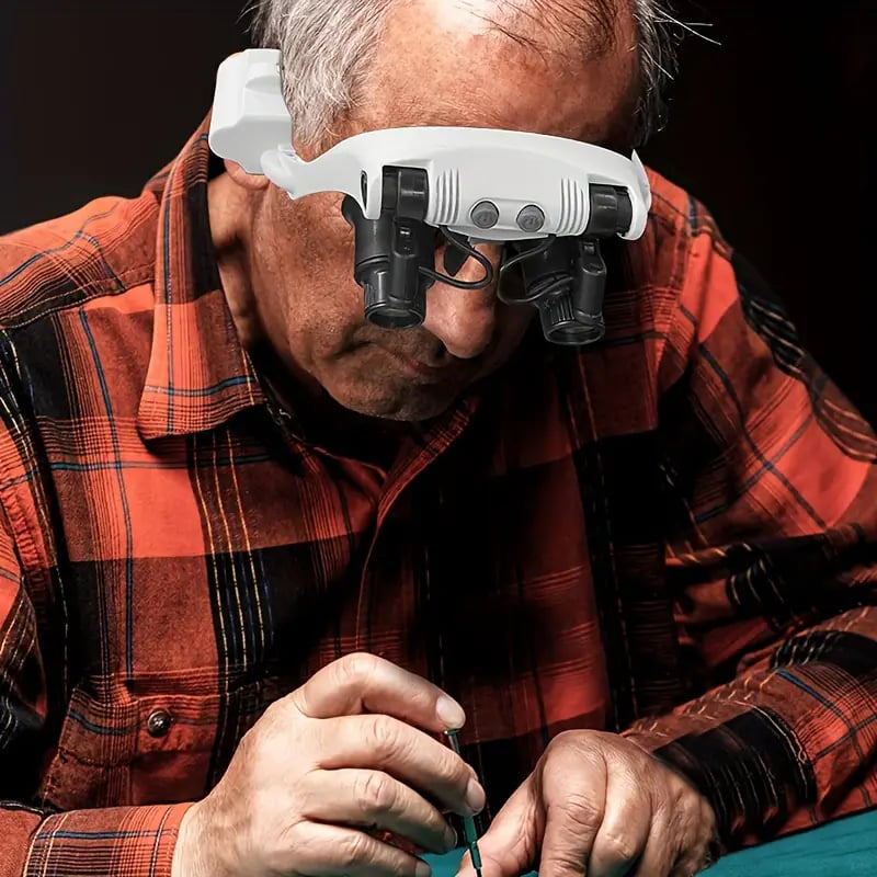 Magnifying Headband with LEDs (8x-23x) | ventumra