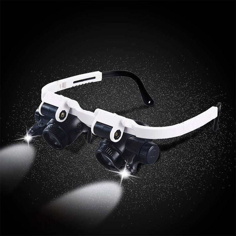 Illuminated Magnifier Eyewear for Detailed Work | ventumra